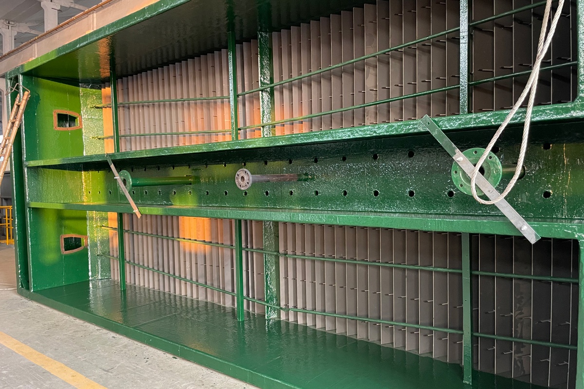 萊默特蘭美拉沉淀池設備FRP施工