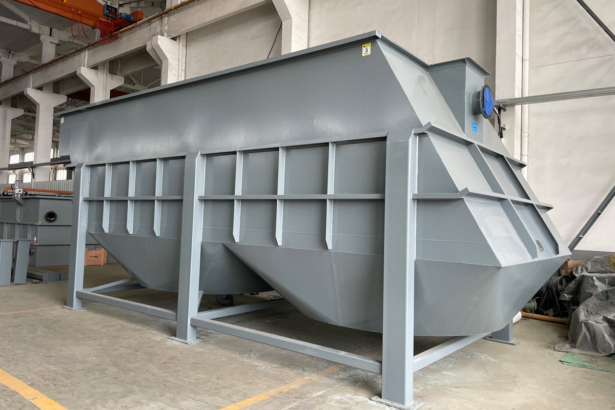 蘭美拉沉淀池出廠準備