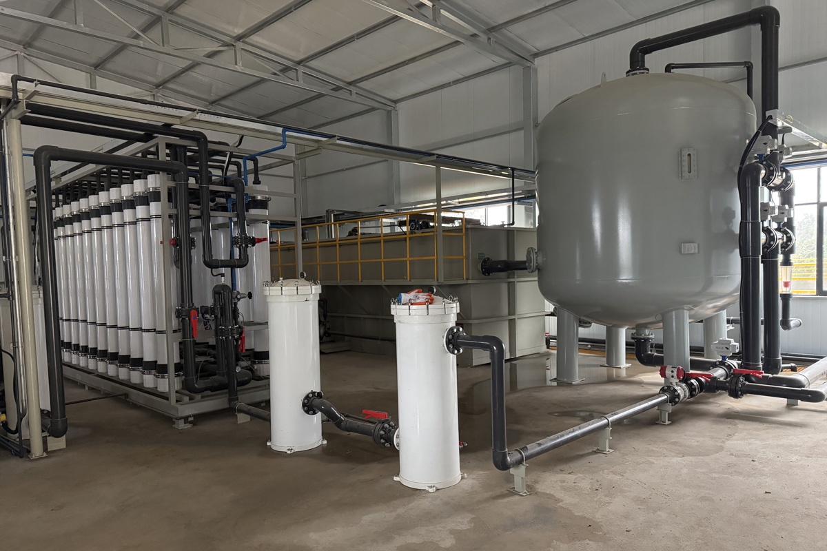 矩形氣浮陜西石油開采廢水處理項(xiàng)目