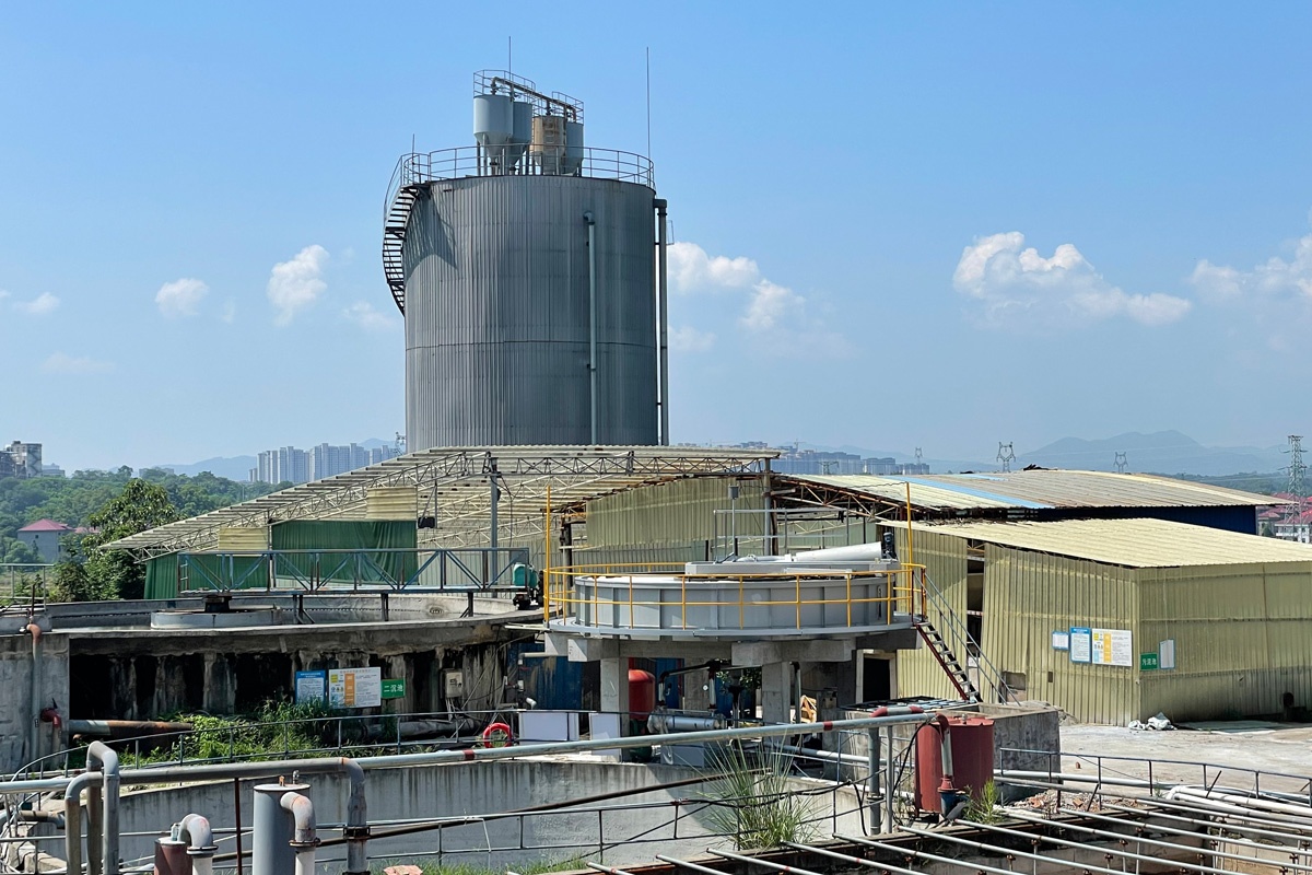 LMS7淺層氣浮造紙廢水處理項目